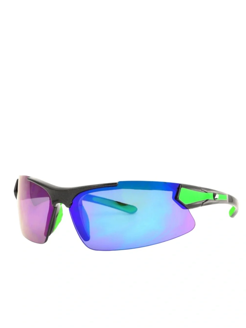 Rawlings Youth Half-Rim Sunglasses Sport Sunglasses - Blue/Green